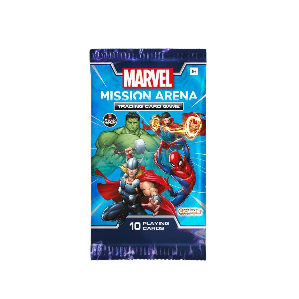 بطاقات دي سي مارفل 10 قطع مارفل Marvel TCG Mission Arena Pack Of 10 Cards