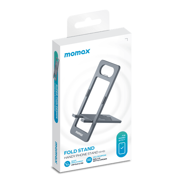 Momax fold stand handy phone stand grey - SW1hZ2U6MTQ2MDc5Nw==