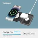 Momax q. Mag go 20w 2-in-1 wireless charger with magsafe grey - SW1hZ2U6MTQ1OTAxNA==