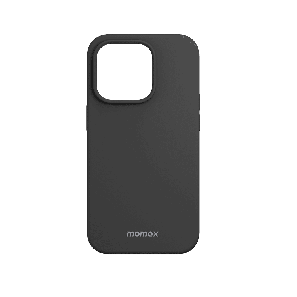 Momax iphone 14 pro 6.1'' silicone magnetic case black