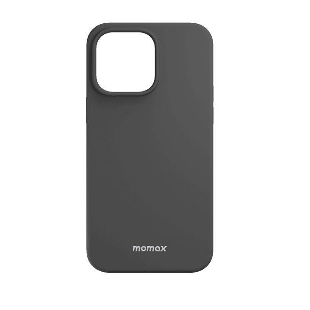 كفر جوال ايفون 14 برو ماكس سيليكون 6.7 بوصة ماغ سيف لون أسود من موماكس Momax iphone 14 pro max silicone magnetic case