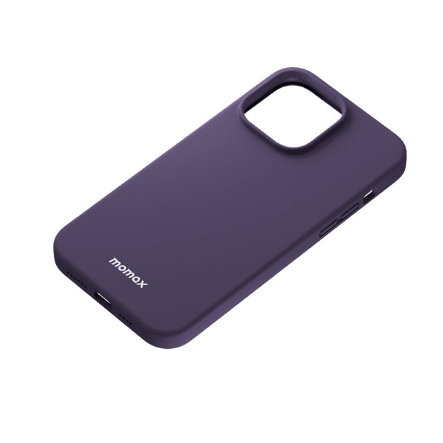 Momax iphone 14 pro max 6.7'' silicone magnetic case purple - SW1hZ2U6MTQ2MjE4Mg==