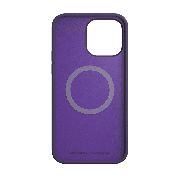 Momax iphone 14 pro max 6.7'' silicone magnetic case purple - SW1hZ2U6MTQ2MjE4NA==