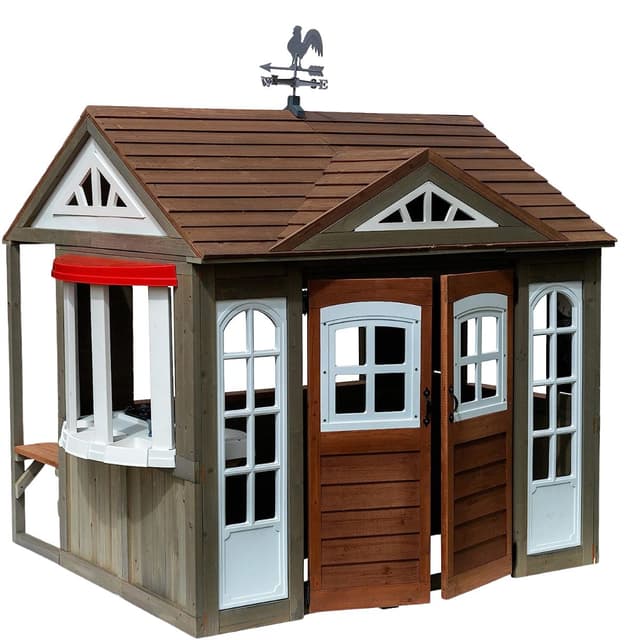 بيت العاب كبير للاطفال كنتري فيستا كيد كرافت Kidkraft Country Vista Outdoor Playhouse