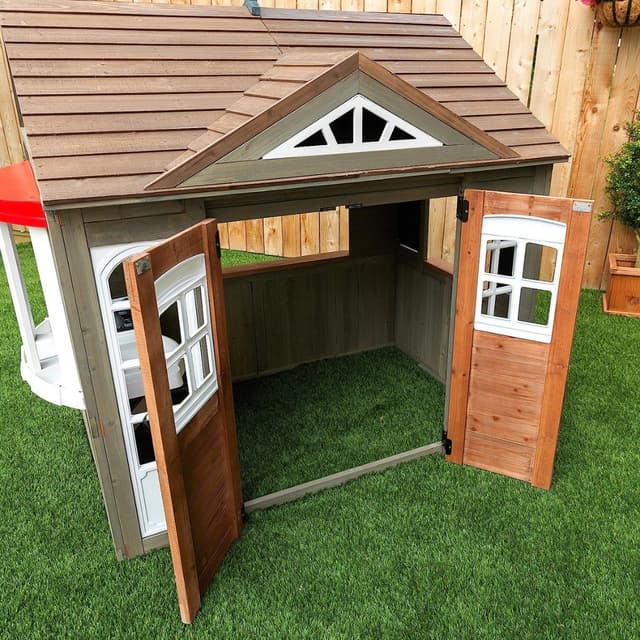 بيت العاب كبير للاطفال كنتري فيستا كيد كرافت Kidkraft Country Vista Outdoor Playhouse