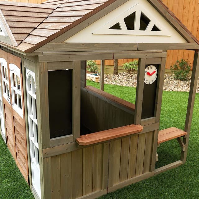 بيت العاب كبير للاطفال كنتري فيستا كيد كرافت Kidkraft Country Vista Outdoor Playhouse