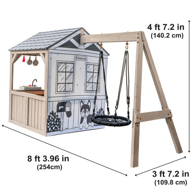Kidkraft Savannah Swing Outdoor Playhouse