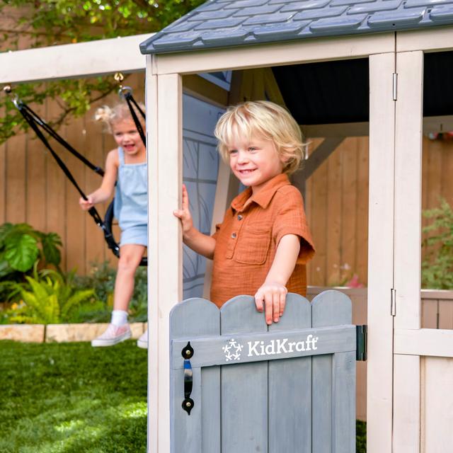 العاب اطفال خارجية مع مرجوحة كيد كرافت سافانا Kidkraft Savannah Swing Outdoor Playhouse - 299605