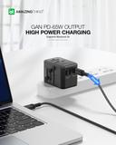 At explorer pro pd65w 5 ports 2a+3c travel charger black - SW1hZ2U6MTQ1OTA2Nw==