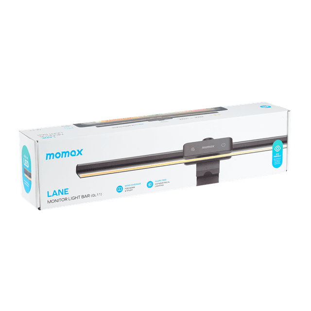 مصباح اضاءة شاشة من موماكس لون أسود Momax lane monitor light bar - SW1hZ2U6MTQ2MTc0Mw==