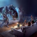 Byintek U80 Smart Projector Home Theater DLP Projector