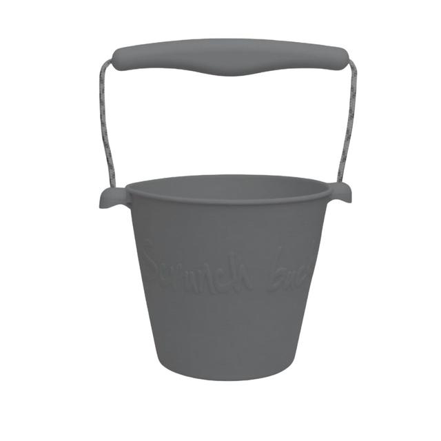 سطل قابل للطي 1.5 لتر رصاصي سكرانش Scrunch Bucket Cool Gray