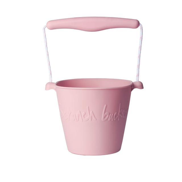 سطل 1.5 لتر وردي سكرانش Scrunch Bucket Dusty Rose