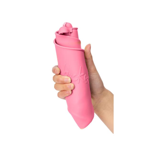 Scrunch Bucket Flamingo Pink