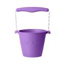 سطل 1.5 لتر بنفسجي سكرانش Scrunch Bucket Purple