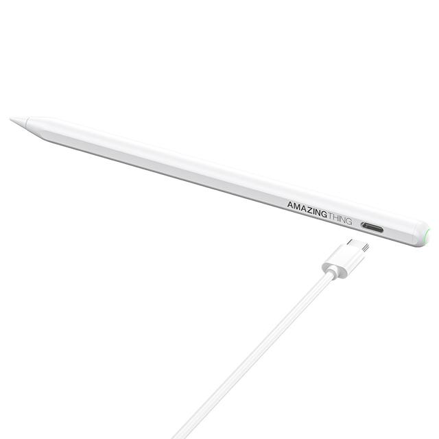 قلم ايباد برو 2 شحن لاسلكي متوافق مع ايباد ميني وبرو واير لون أبيض من أميزنغ ثينغ At stylus pen pro 2 with magnetic charging - SW1hZ2U6MTQ2MDI3NA==