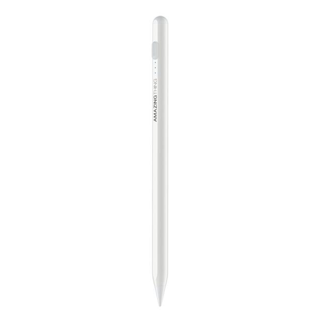 قلم ايباد برو مع ملحق مغناطيسي لايباد ميني وبرو واير لون أبيض At stylus pen pro with magnetic attachment for ipad - SW1hZ2U6MTQ1ODU5MQ==