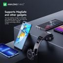 شاحن لاسلكي مغناطيسي للسيارة 15 وات ماغ سيف من أميزنغ ثينغ لون أسود At speed max magnetic 15w car mount dashboard - SW1hZ2U6MTQ2MjQ3Nw==