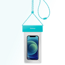 Momax waterproof pouch universal with neck strap light blue - SW1hZ2U6MTQ1Nzg5Mg==