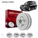 Nissan X-Terra 2005 to 2015 - Drilled and Slotted Brake Disc Rotors by PowerStop Evolution - SW1hZ2U6MTkxOTc2Mg==