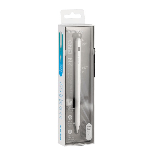 Momax onelink active stylus pen for apple ipad 2021 white - SW1hZ2U6MTQ2MTE5MA==