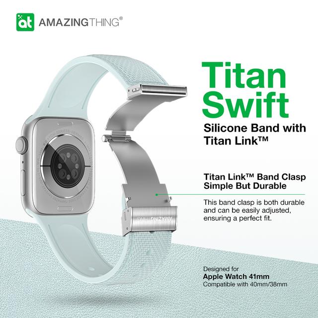 سوار ساعة ابل 38 و40 و41 تيتان سويفت من أميزنغ ثينغ لون أزرق فاتح At titan swift band for apple - SW1hZ2U6MTQ2MTQ0NQ==