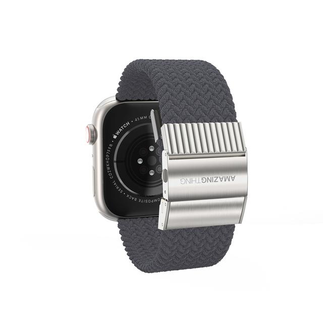At titan weave band for apple w 49/45/44/42mm space gray - SW1hZ2U6MTQ2MjM5Mg==