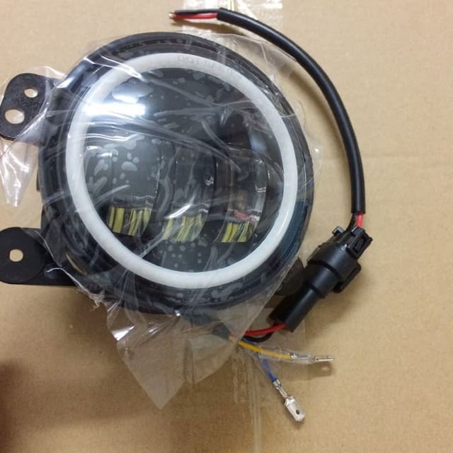 انوار ضباب 1440 لومن أبيض وأصفر توبيز Toby's Angle Eyes Fog Light