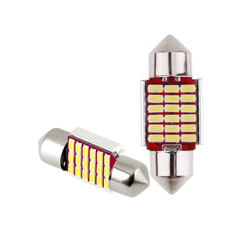 لمبات ليد سقف سيارة 31 ملم 8 وات توبيز Toby's Car LED Dome Light 3014 31mm 18smd