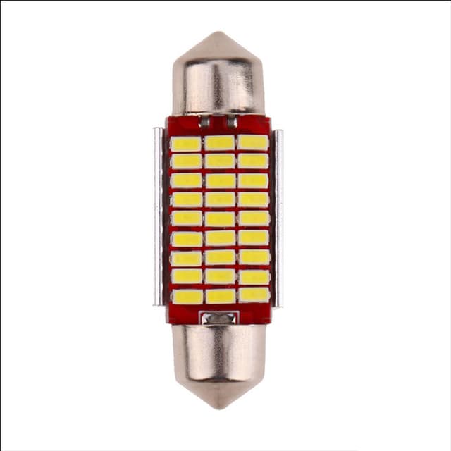 لمبات ليد سقف سيارة 36 ملم 8 وات توبيز Toby's Car LED Dome Light 3014 27smd