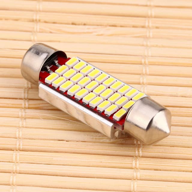 لمبة لوحة السيارة 8 وات 39 ملم توبيز Toby's Car LED Dome Light 3014 30smd