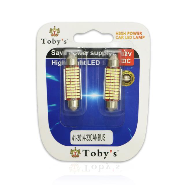 Toby's Car LED Dome Light 3014 41mm 33smd - SW1hZ2U6MTQ0NjUwMg==