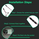 لمبات ليد سقف سيارة 500 لومن توبيز Toby's Car LED Dome Light 5050 36 SMD