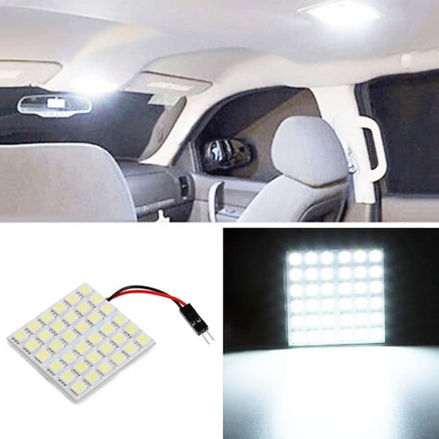 لمبات ليد سقف سيارة 500 لومن توبيز Toby's Car LED Dome Light 5050 36 SMD