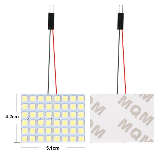 Toby's Car LED Dome Light 5050 48 SMD - SW1hZ2U6MTQ0NjYyNA==