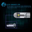 لمبة سيارة ليد 400 لومن توبيز Toby's Car Parking Light T10 3030 3smd DRL