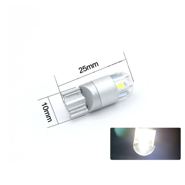 لمبة سيارة ليد 400 لومن توبيز Toby's Car Parking Light T10 3030 3smd DRL