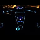 شريط ليد للسيارات 2 متر توبيز Toby's EL Smart Wire Eight Colors