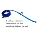 شريط ليد للسيارات 2 متر توبيز Toby's EL Smart Wire Eight Colors