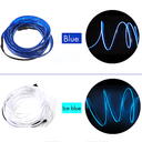 شريط ليد للسيارات 2 متر توبيز Toby's EL Smart Wire Eight Colors