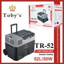 ثلاجة متنقلة للرحلات 52 لتر توبيز أوبن بوكس Toby's Electric Cooler Portable Refrigerator Freezer Compact Open Box - SW1hZ2U6MTQ1MzMwNw==