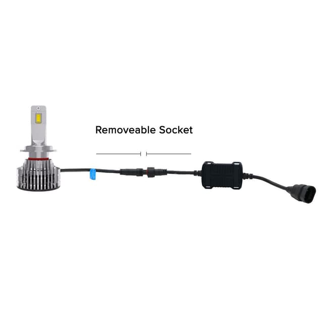 لمبات ليد للسيارات جي تي آر H4 للمصابيح الأمامية 450 واط توبيز Toby's T2-GTR H4 Car LED Headlight 450W