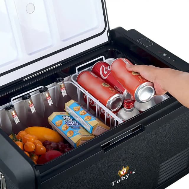 Travel refrigerator deals freezer