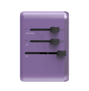 فيش السفر العالمي 65 وات جان من موماكس لون بنفسجي Momax 1world 65w gan ac travel charger