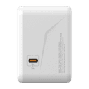 فيش السفر العالمي 65 وات جان من موماكس لون أبيض Momax 1world 65w gan ac travel charger