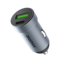 شاحن سيارة يو سي 12 20 وات بمنفذين من موماكس لون رمادي Momax dual port car charger - SW1hZ2U6MTQ1ODIzNw==