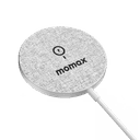 Momax q. Mag magnetic wireless charger light gray