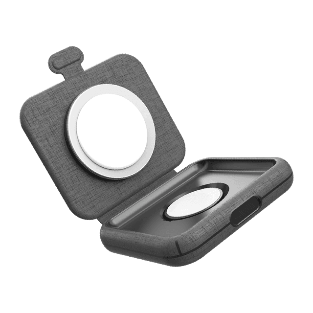 Momax q. Mag go 20w 2-in-1 wireless charger with magsafe grey