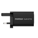 Momax oneplug 67w 3 port gan wall charger black - SW1hZ2U6MTQ1OTM4NA==
