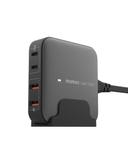 شاحن مكتبي 100 وات 4 منافذ بتقنية جان لون أسود من موماكس Momax oneplug desktop charger - SW1hZ2U6MTQ1OTA0MA==